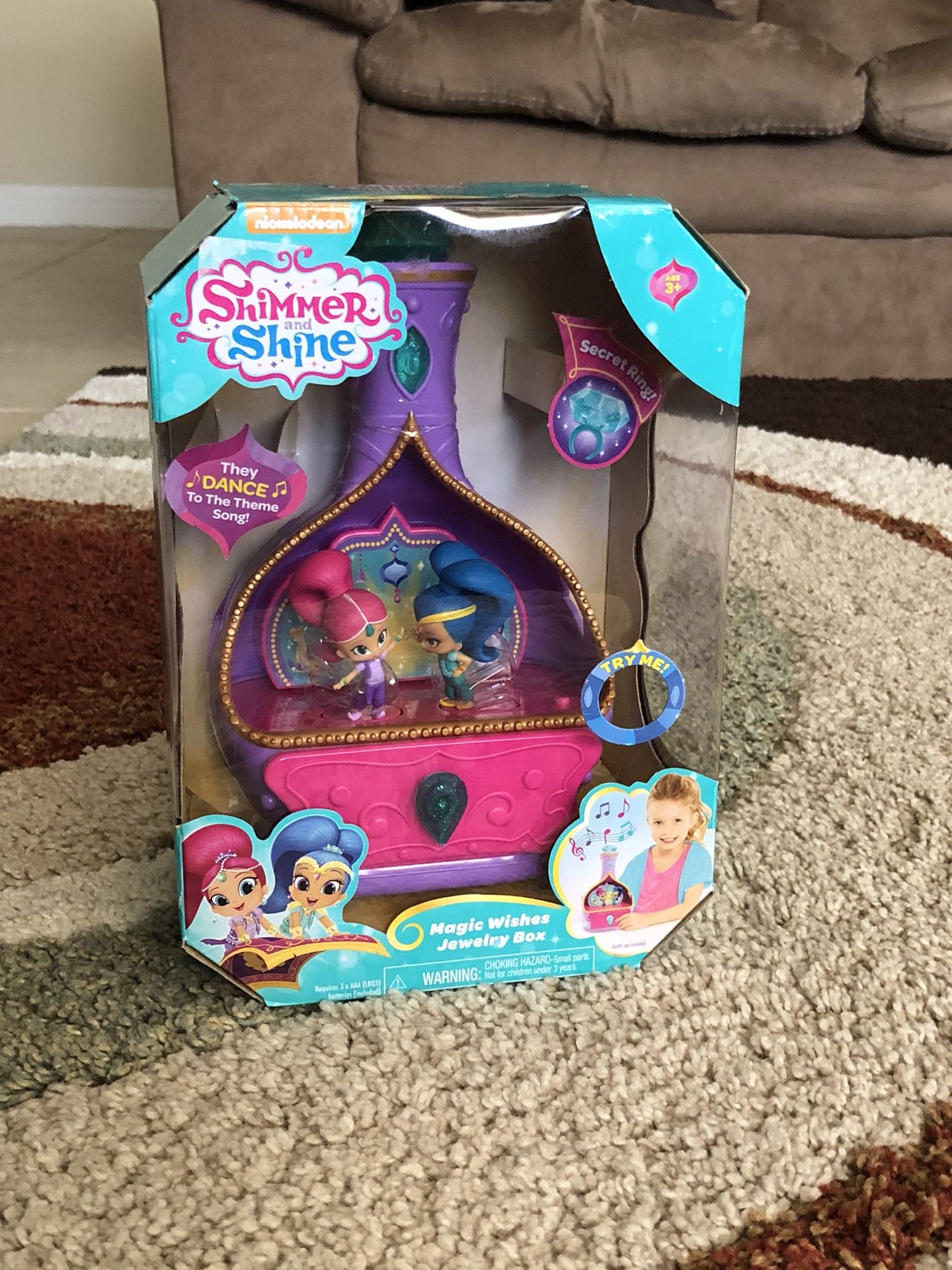Shimmer And Shine Magic Wishes Jewelry Box