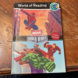 World of reading Level 1-2 Marvel Super Hero’s Book For Children