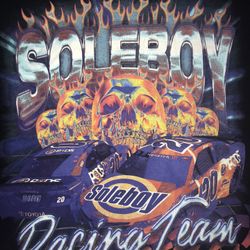 Black Graphic Tee Mens Sole boy SiZe Large