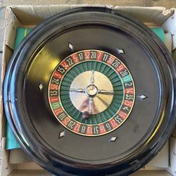 Abercrombie & Fitch Vintage Roulette Wheel