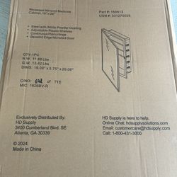 medicine cabinet NEW 