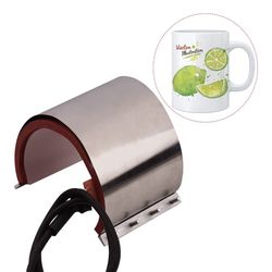 🔥 Mug Cup Press Heating Transfer Attachment – 11oz, 110V, Silicone Gel, Aluminum Heating Element (Brand New!) 🔥 💰 Price: $25 or best offer 📦 Brand