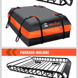 Universal Roof Cargo Basket Rack 51 X 36 X 5. Brand NEW In Box