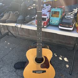 Ibanez Performance Acoustic Guitar + Stand – $110