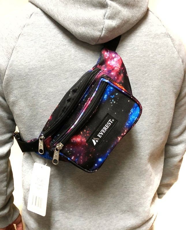 Brand NEW! Galaxy/Space/Universe Waist/Crossbody/Shoulder Side Bag/Fanny Pack/Pouch For Traveling/Work/Sports/Gym/Stagecoach/Coachella/EDC $10