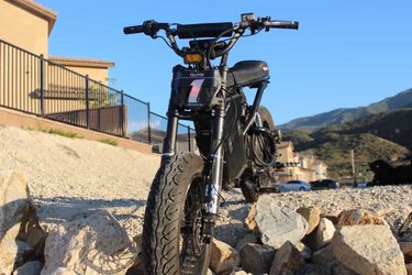 Super 73 heavily mooded cheese moto worxx