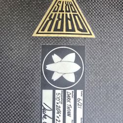 5'10 32L AIPA Dark Twinn Surfboard Dark Arts