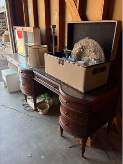 Really nice hardwood desk