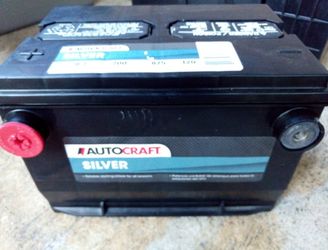 Autocraft Silver group 78 car truck battery side post perfect condition