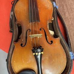 Made in 1(contact info removed) Czecho-Slovakia 4/4 Vintage Antique Violin