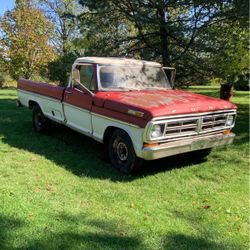 1972 Ford Pickup  250 Camper  Special