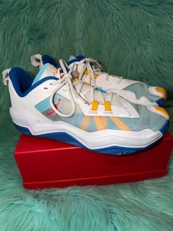 Air Jordan Westbrook One Take 4 “ White Lagoon Pulse Men’s Size 11.5.