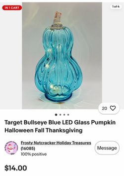 Gllass pumpkin