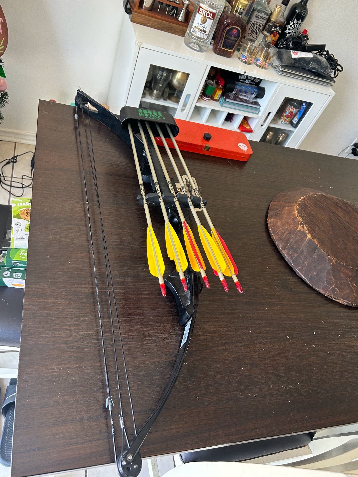 Compound bow w/arrows