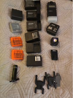 Photo chargers n batteries