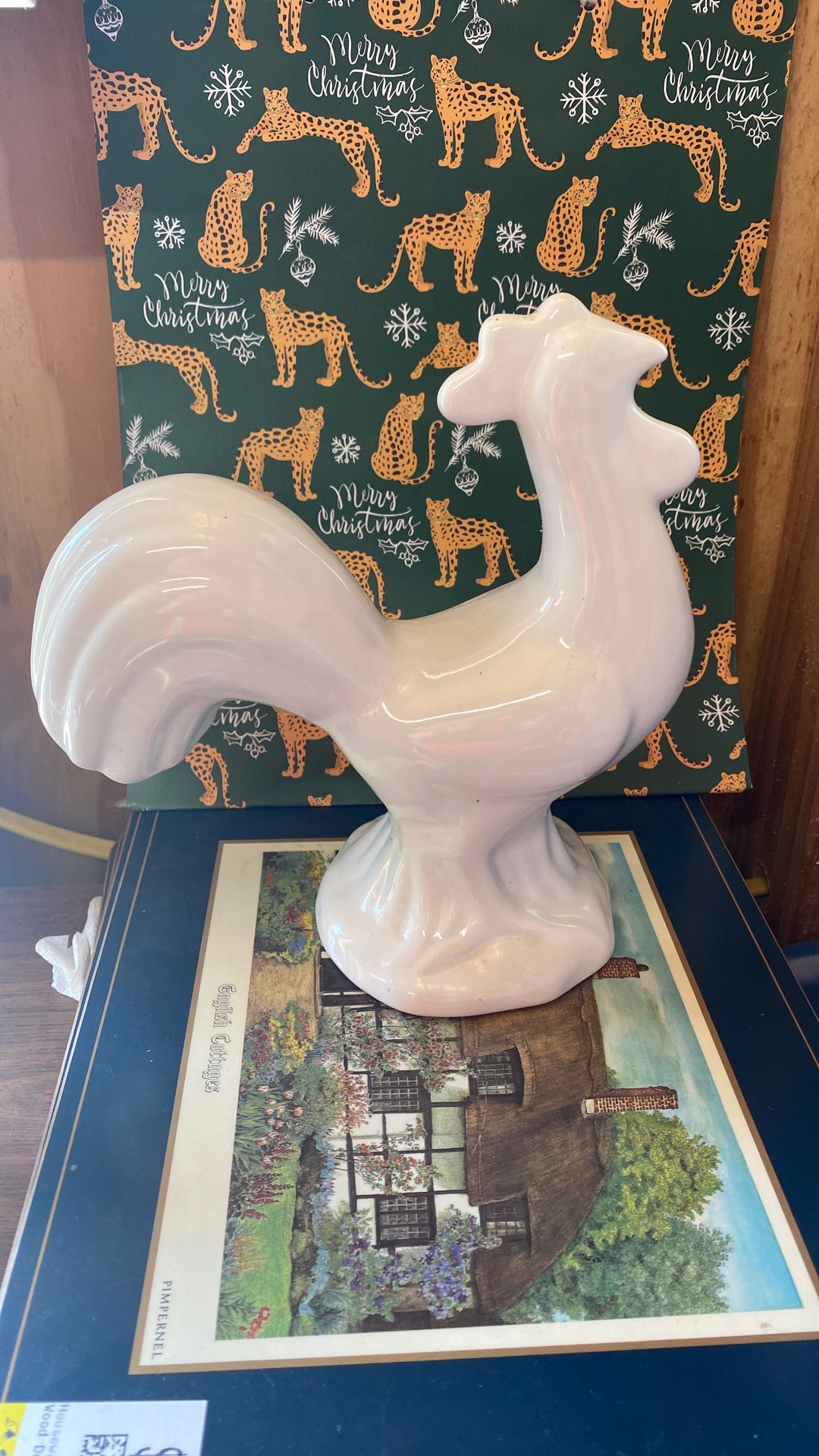 White Rooster