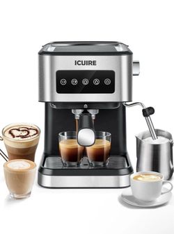 Espresso Machine with Milk Frother