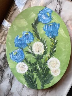 Painting Dandelion’s & Peonies