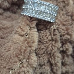 2.0 Natural Diamond Platinum Ring