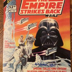 Signed And Numbered Star Wars The Empire Strikes Back Special Collectors Edition Comic
