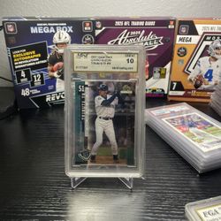 2 Ichiro Rookies Upper Deck. Mint Grading Company 10 