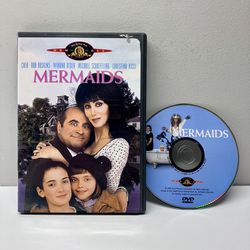 Mermaids Widescreen DVD Starring Cher - Excellent Condition 