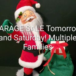 Garage Sale Tomorrow And Saturday 