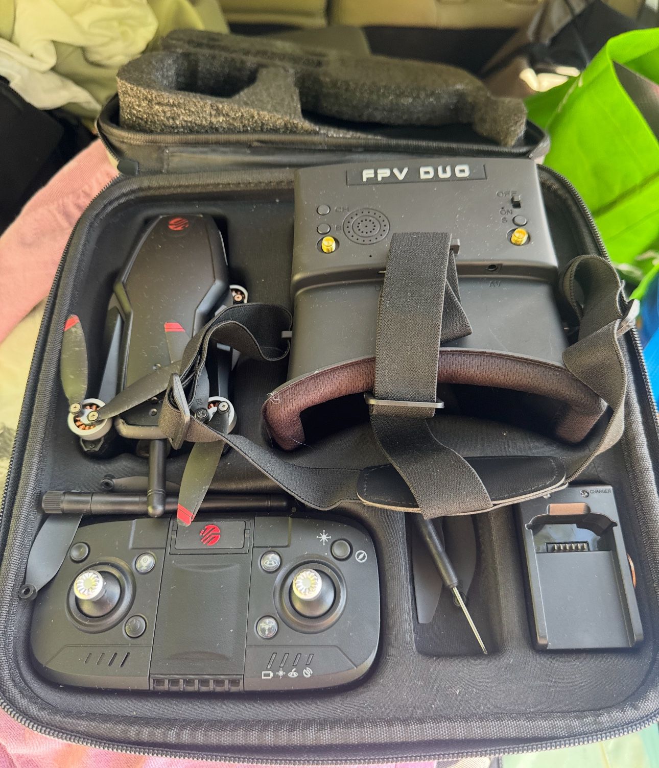 Vivitar VTI FPV Duo Camera Racing Drone with Goggles