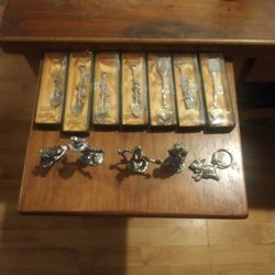 Wizard Of Oz MGM Spoons And Figures 