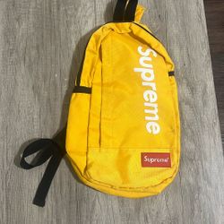 Yellow Supreme fanny pack