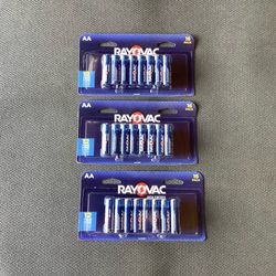 48x Rayovac AA Alkaline Battery