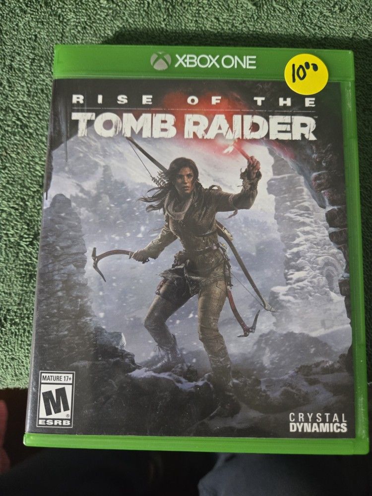 Rise Of The Tomb Raider X-Box One Video Game