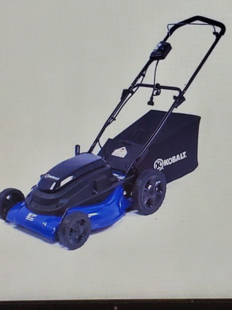Kobalt electric mower