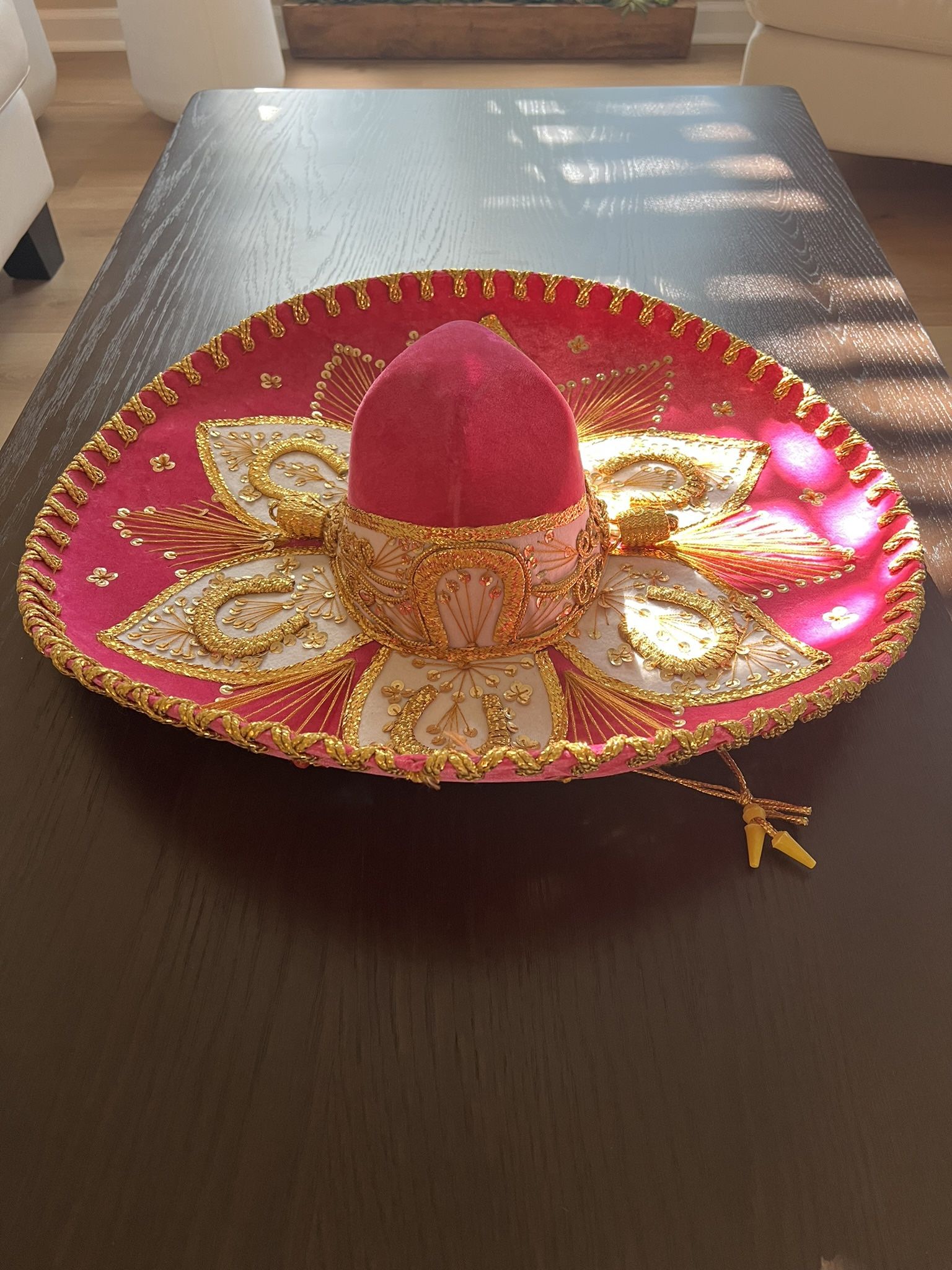 Salazar Pigalle Mexican Yepez Festival Mariachi Sombrero Hat Pink