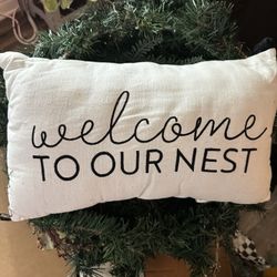 Welcome Couch Pillow 