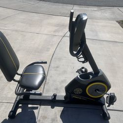 Gold Gym 390R Recumbent Bike