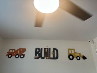 Kids Room Construction Decor