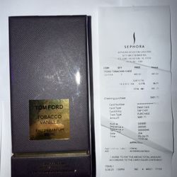 Tom Ford Tobacco Vanille – 100ml Eau de Parfum