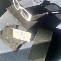 White Prada Sunglasses