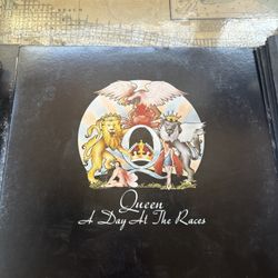 Queen A Day At The Races Vinyl Record 1976 OG Press Excellent Condition 