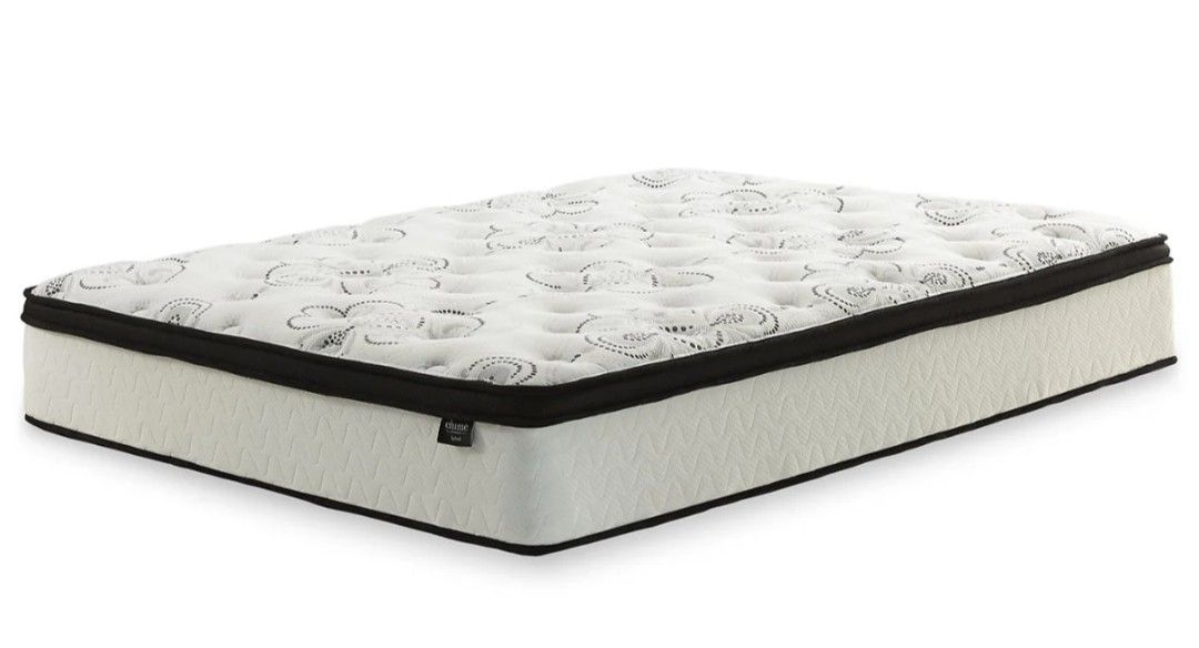 New Full Size Hybrid Mattress And Bed Frame