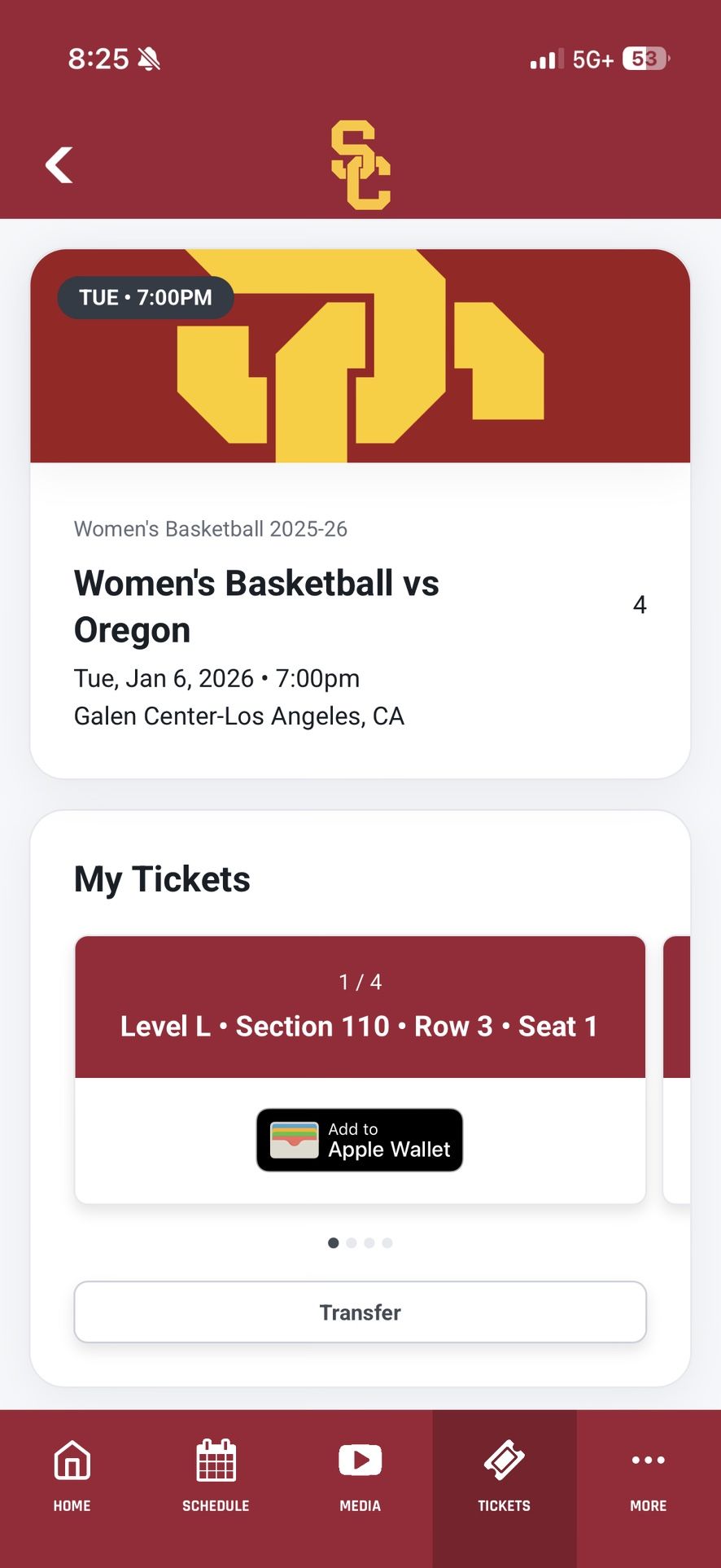 USC Vs Oregon NCAAW BASKETBALL
