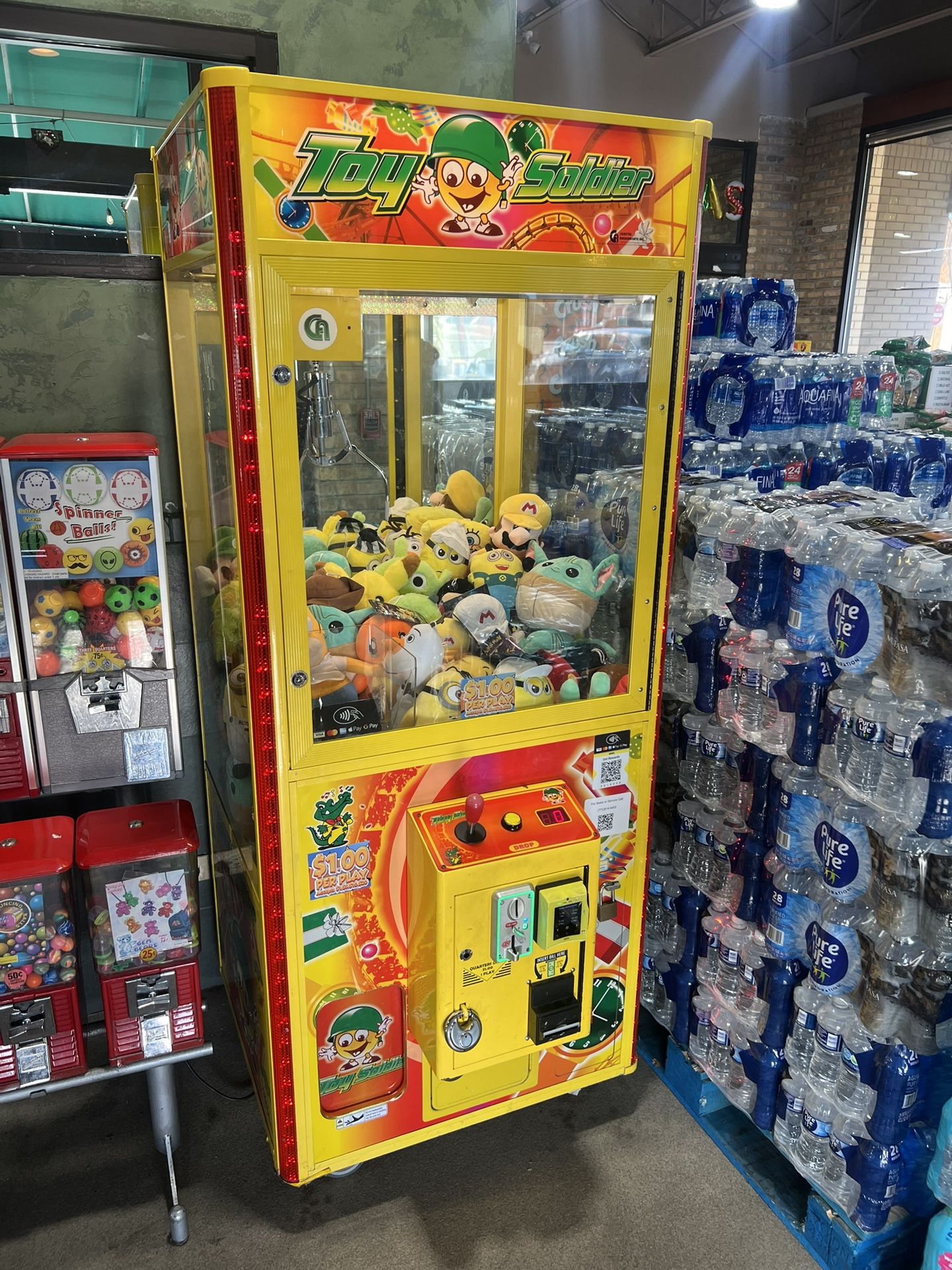 Toy Taxi Or Toy Soldier Crane Take Your Pick