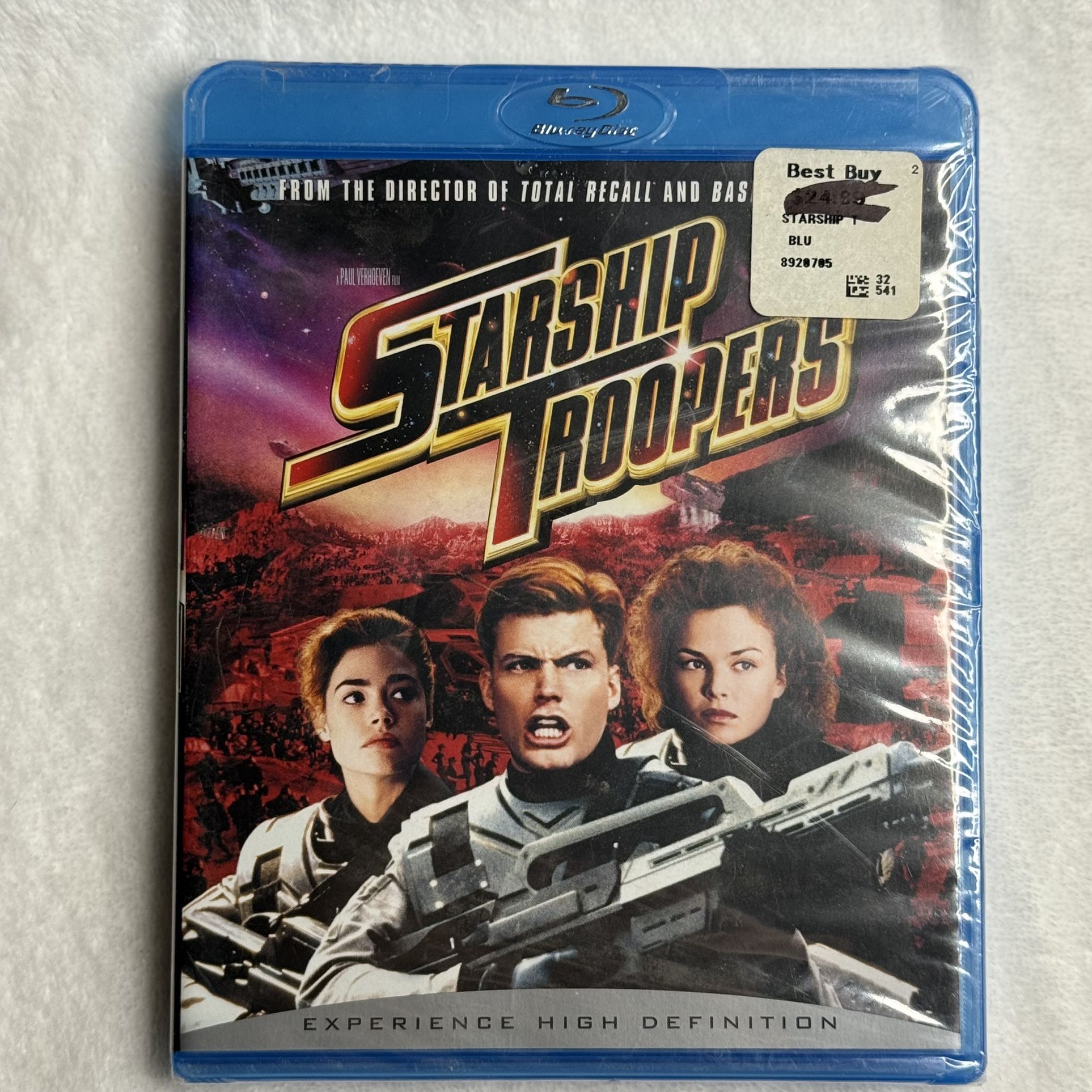 Starship Troopers (1997) Blu-ray – Brand New Sealed – High Definition 1080p