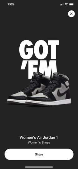 Jordan 1 High OG Deadstock Woman’s Size 9 