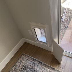 Dog doors for less