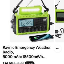 Raynic Emergency Weather Radio