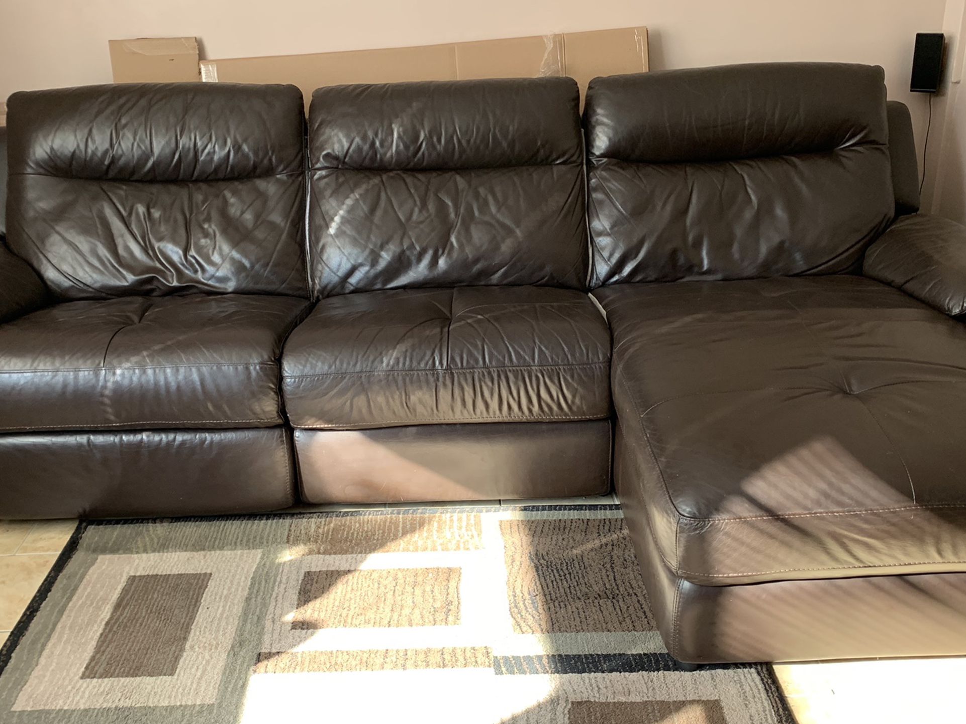 Leather Couch 3 Piece