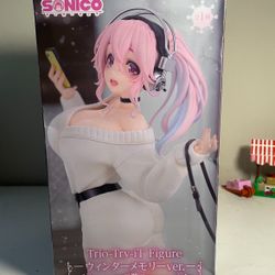 Nitroplus Trio-Try-iT Super Sonico (Winter Memory Ver.) Figure