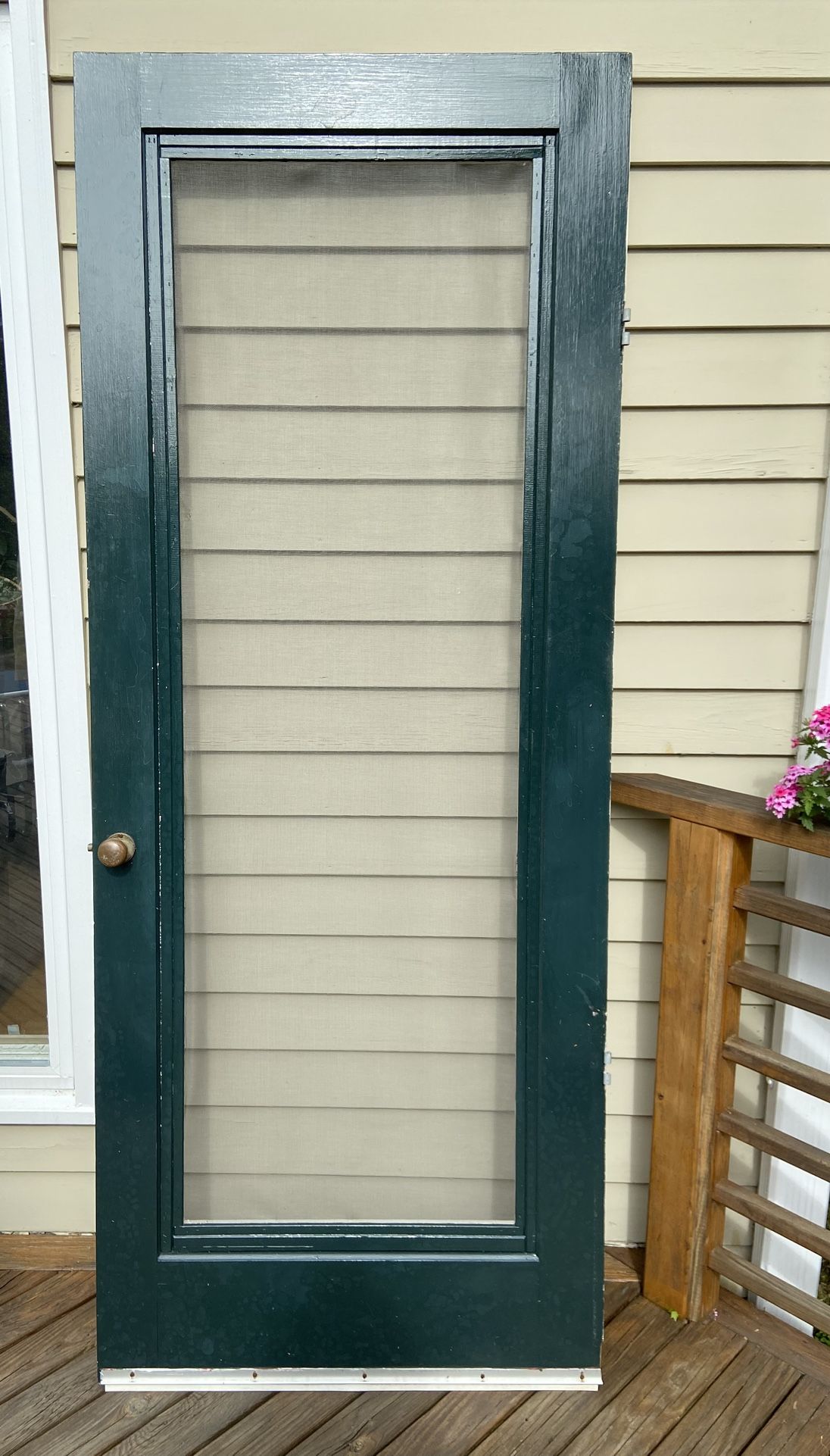 Exterior Screen Door